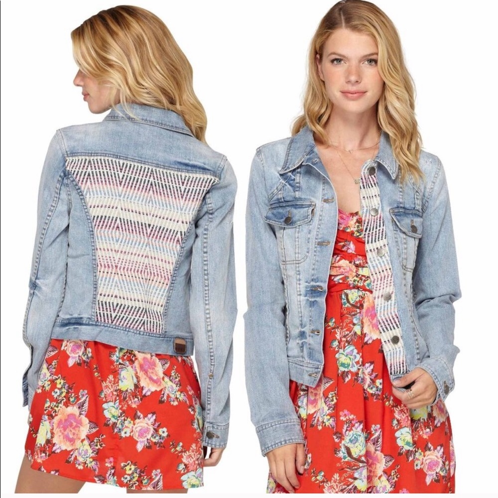 SOLD Roxy Dancing Shores Jean Jacket